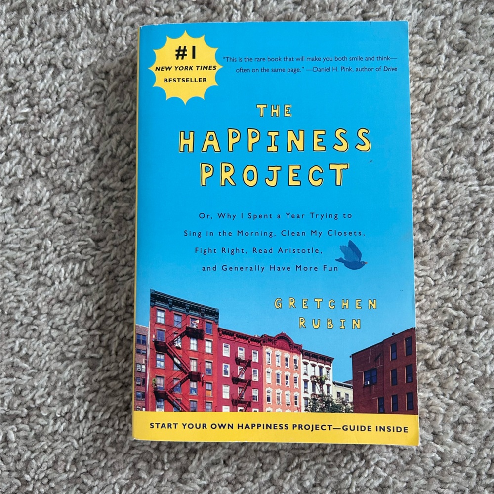 'The Happiness Project' Memoir/Self-Help Book by Gretchen Rubin